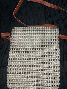 Boho Woven Crossbody Bag