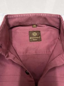 Men's Premium Rose Shirt &amp; Black Trouser Set