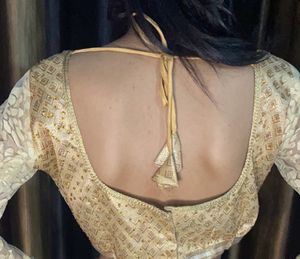 Gold Embellished Blouse