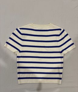Striped Cropped Top