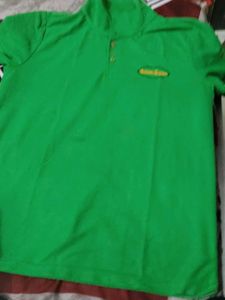 Men's Green Boom Polo Shi