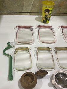 Reusable Food Pouches &amp; Containers Set