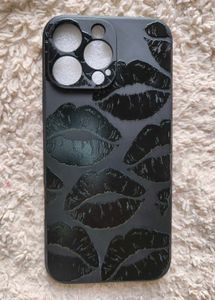 Unique Black Lips iPhone 16 Pro Max Case