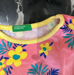 Cute Floral Print T-Shirt