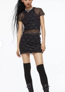H&amp;M Black mini skirt