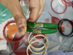 3 Different Pair Of Kanch Bangles