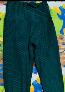Textured High-Waist Leggings