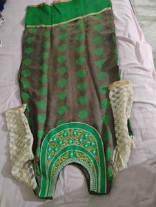 Elegant Embroidered Dress Material