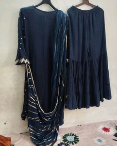Garara Kurta Dupatta Set For Girls And Women