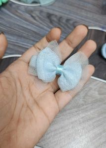 blue Cute Hair Accessories Set