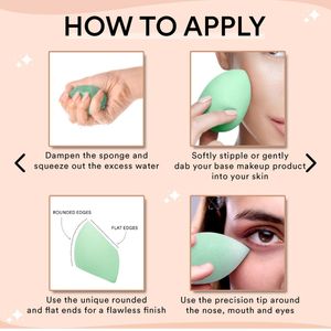 Sugar Pop Dab&amp; Blend Makeup Sponge