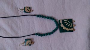 Beautiful handmade pendant set