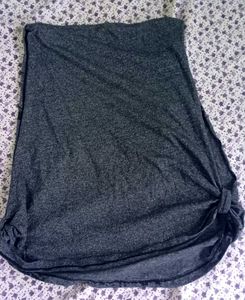 Gray Striped Tank Top
