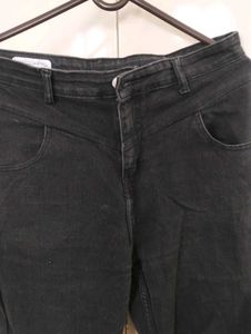 Classic Black Wash Denim Jeans