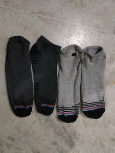 Athletic Ankle Socks (2 Pairs)