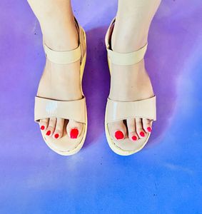Nude Wedge Heels 👠