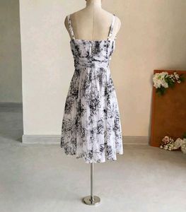 Chic Floral Print Midi Dress