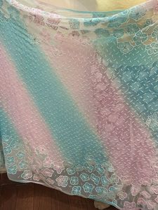 pure chiffon saree