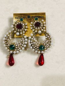 Statement Chandbali Earrings