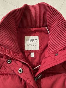 Red Padded Puffer Vest Jacket