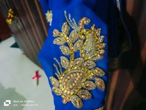 Women And Girls Blue Saree