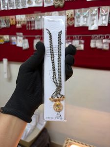 Double chain &amp; stainless steel mangalsutra