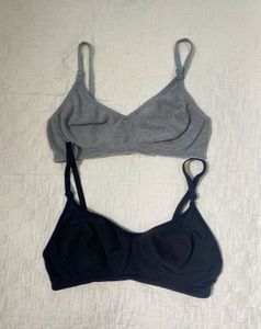 Pack of 2 cotton bra