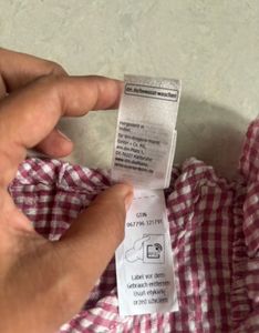 Cute Cherry Gingham Dress