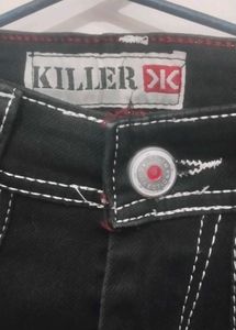 Black Cargo Jeans