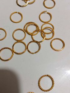 Gold Twisted Nose Rings