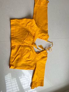 PURE COTTON  Yellow BOHO Blouse