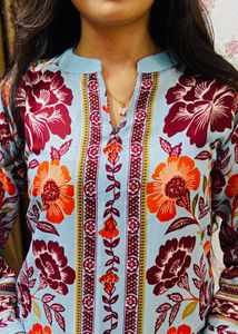 Beautiful Floral &amp; Pineapple Print Cord Set