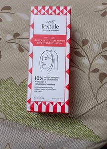 foxtale face serum