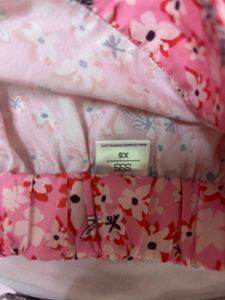 Floral Ruffle Mini Skirt