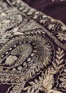 zardozi 💯 hand work 🔥 saree very beautiful ❤️