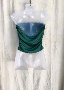 14410. Chic Ruched Strapless Top