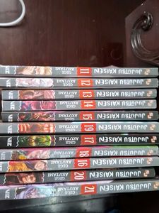 Jujutsu Kaisen Manga Volumes 11-21