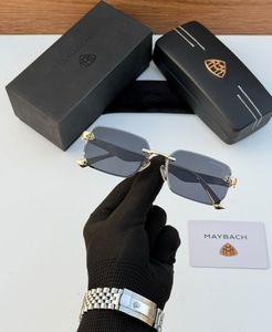 Maybach Rimless Sunglasses