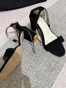 Ankle strap heel