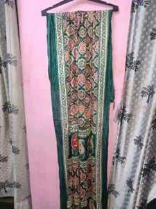 Beautifully Printed Silk Dupatta