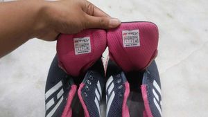 TRY Sports Navy Blue &amp; Pink Running Shoes