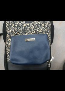 Blue Ferragamo Pouch