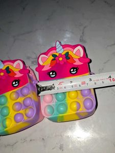 Unicorn Pop-It Coin Purse 2