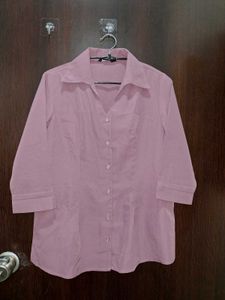 Abstract Print Button-Up Formal Shirt