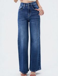 Women's Blue Wide Leg Jeans     ✨ freebie also