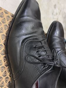 Men's Black Leather Formal Shoes