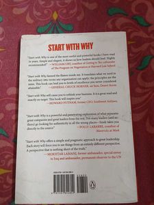 Start With Why by Simon Sinek