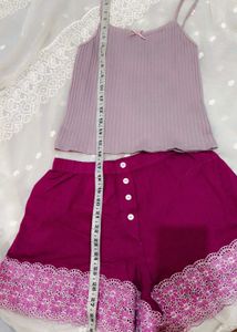 Cute Pajama embroidery set