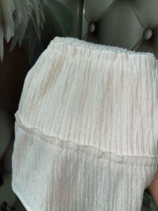 Chic Tiered White Top