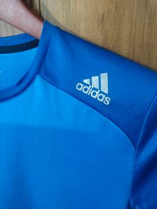 Adidas Response Blue Athletic T-Shirt
